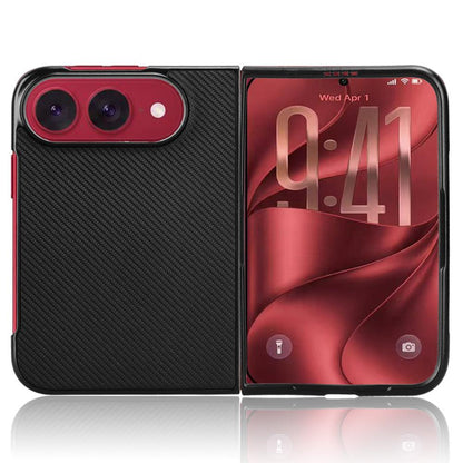 For iPhone Duo PU Leather PC Phone Case - Black - EDA010179801B