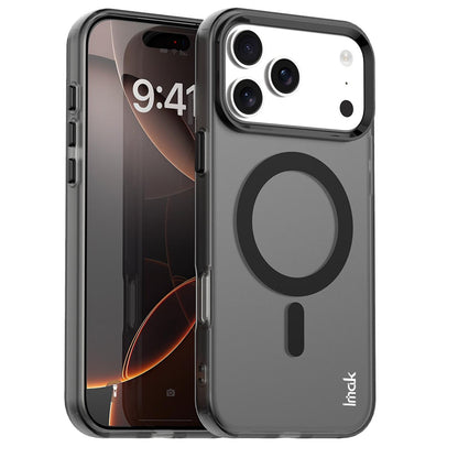 For iPhone 18 Pro Max imak Candy Series Magnetic Shockproof Phone Case - Black - EDA010181201A