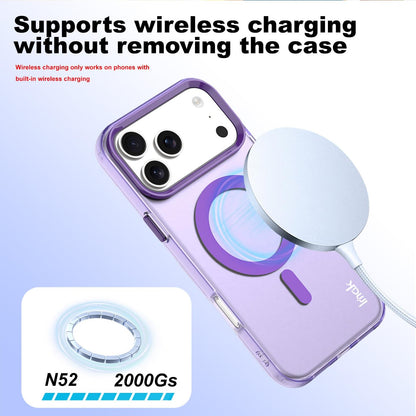 For iPhone 18 Pro Max imak Candy Series Magnetic Shockproof Phone Case - Purple - EDA010181201F