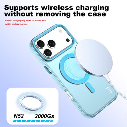 For iPhone 18 Pro imak Candy Series Magnetic Shockproof Phone Case - Blue - EDA010181202B