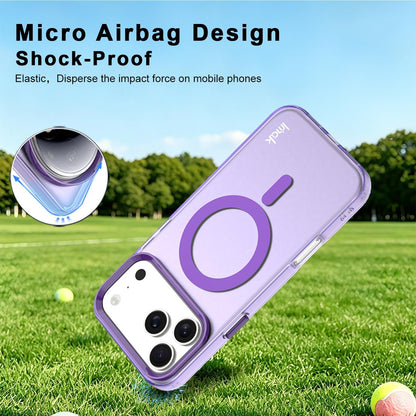 For iPhone 18 Pro imak Candy Series Magnetic Shockproof Phone Case - Purple - EDA010181202F