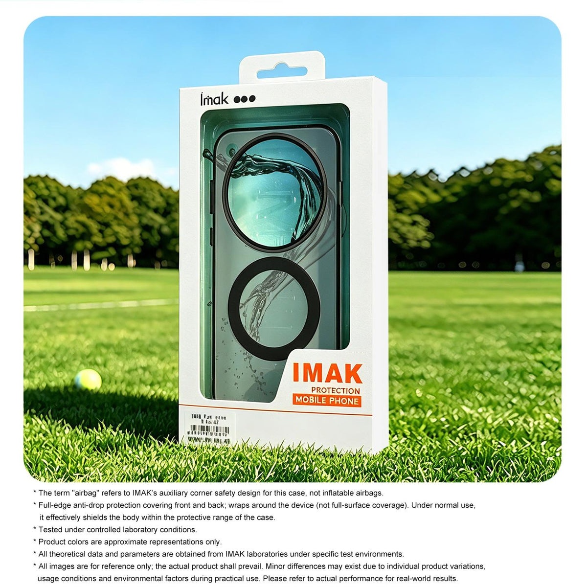 For iPhone 18 Pro imak Candy Series Magnetic Shockproof Phone Case - White - EDA010181202G
