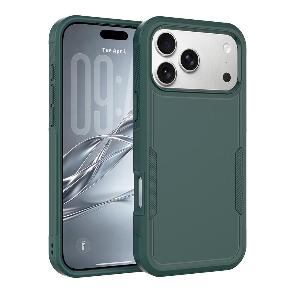 For iPhone 18 Pro Max 2 in 1 PC + TPU Phone Case - Dark Green - EDA010189101B