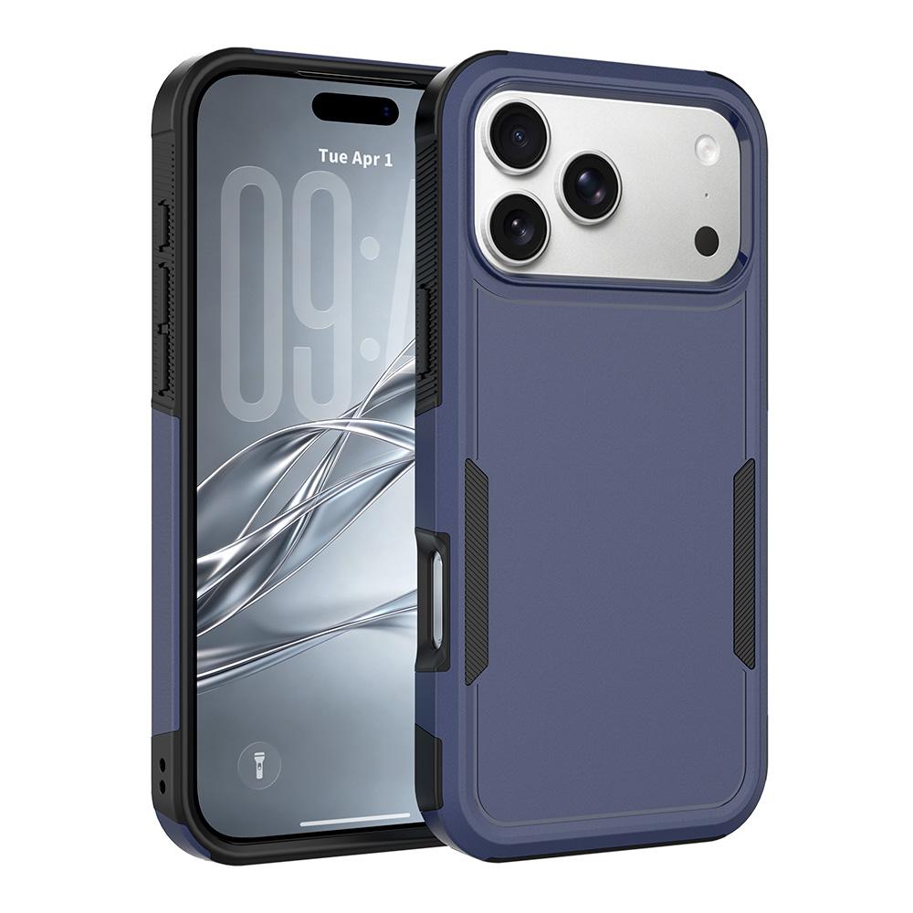 For iPhone 18 Pro Max 2 in 1 PC + TPU Phone Case - Dark Blue - EDA010189101C