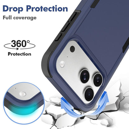 For iPhone 18 Pro Max 2 in 1 PC + TPU Phone Case - Dark Blue - EDA010189101C