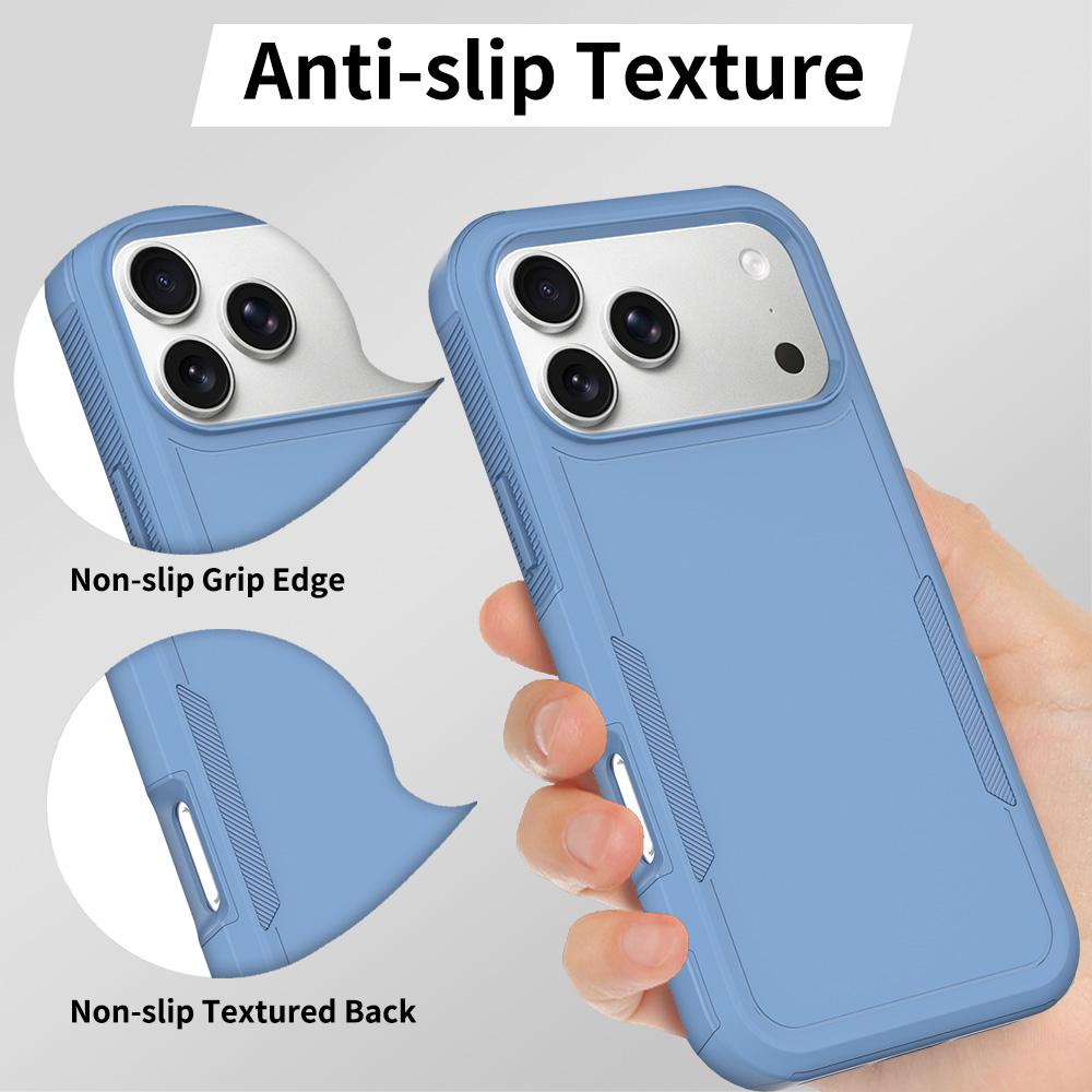 For iPhone 18 Pro Max 2 in 1 PC + TPU Phone Case - Sierra Blue - EDA010189101I