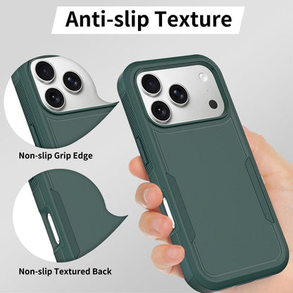 For iPhone 18 Pro 2 in 1 PC + TPU Phone Case - Dark Green - EDA010189102B
