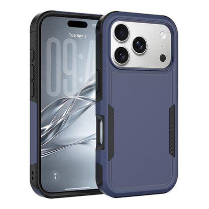 For iPhone 18 Pro 2 in 1 PC + TPU Phone Case - Dark Blue - EDA010189102C