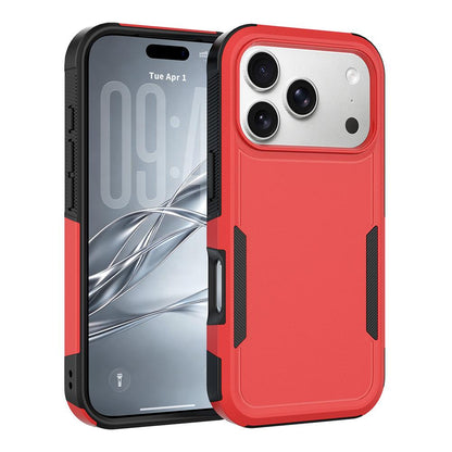 For iPhone 18 Pro 2 in 1 PC + TPU Phone Case - Red - EDA010189102E