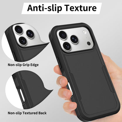 For iPhone 18 Pro 2 in 1 PC + TPU Phone Case - Black - EDA010189102F