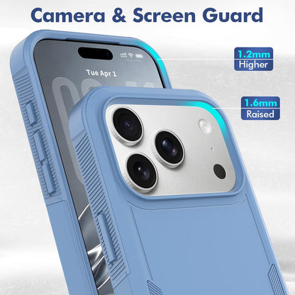 For iPhone 18 Pro 2 in 1 PC + TPU Phone Case - Sierra Blue - EDA010189102I