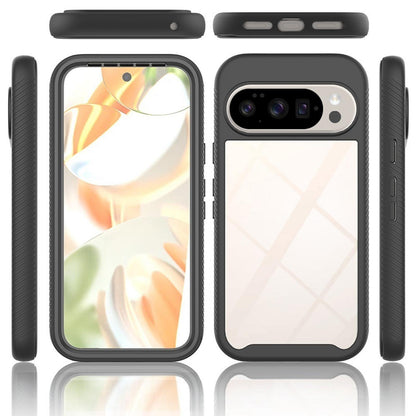 For Google Pixel 11 / 11 Pro Starry Sky Solid Color Series PC + TPU Phone Case with PET Film - Black - EDA010195902A