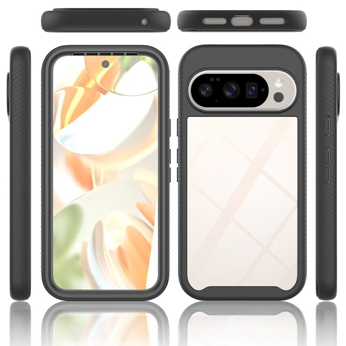For Google Pixel 11 / 11 Pro Starry Sky Solid Color Series PC + TPU Phone Case with PET Film - Royal Blue - EDA010195902C
