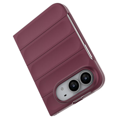 For iPhone Duo Magic Shield Fold PC Shockproof Phone Case - Dark Green - EDA010203101D