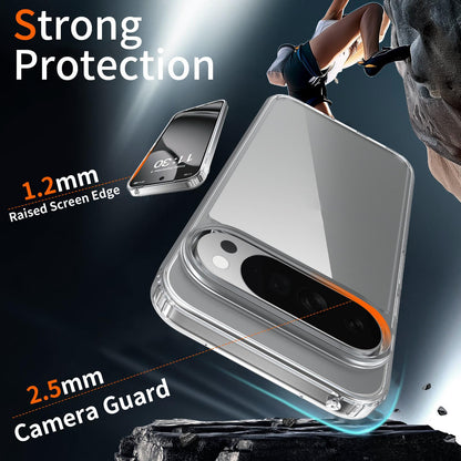 For Google Pixel 11 Pro XL Scratchproof Acrylic 1.5mm Phone Case - Transparent - EDA010203401A