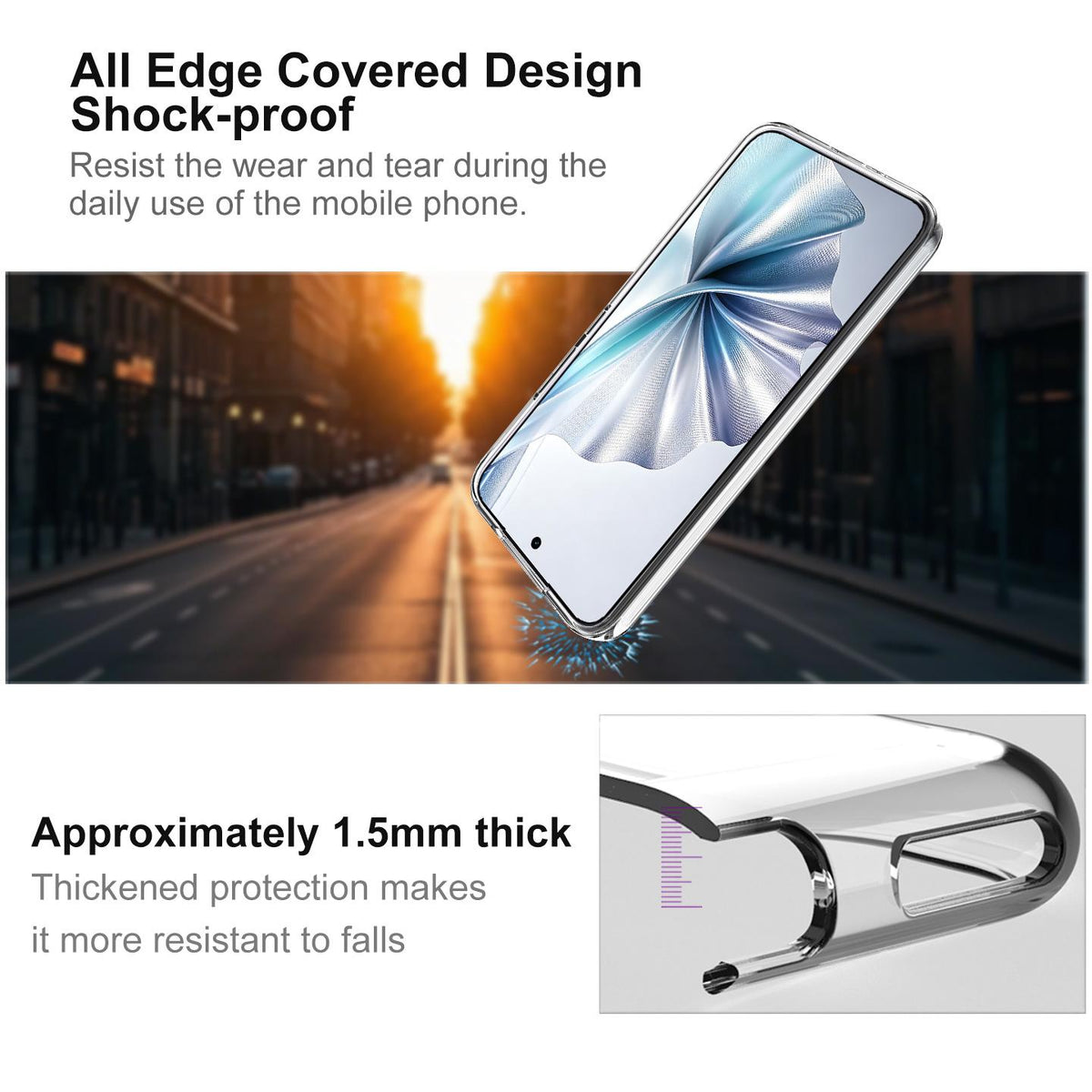 For Redmi Note 17 Pro+ 5G Global 163.4mm imak UX-10 Series Transparent Shockproof TPU Phone Case - Transparent - EDA010204604A