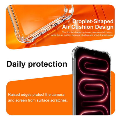 For Redmi K100 Pro 5G / Poco F9 Pro 5G imak Shockproof Airbag TPU Phone Case - Transparent - EDA010205801A