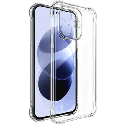 For Redmi Note 17 4G / 5G Global 169.7mm imak Shockproof Airbag TPU Phone Case - Transparent - EDA010205804A