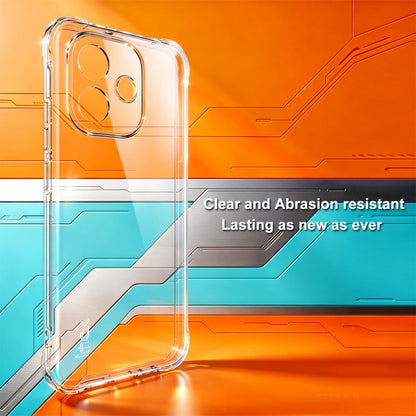 For Redmi Note 17 4G / 5G Global 169.7mm imak Shockproof Airbag TPU Phone Case - Transparent - EDA010205804A