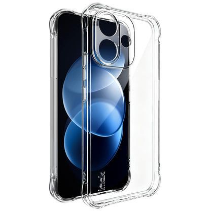 For Redmi Note 17 Pro 5G Global 163.5mm imak Shockproof Airbag TPU Phone Case - Transparent - EDA010205805A
