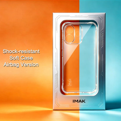 For Redmi Note 17 Pro 5G Global 163.5mm imak Shockproof Airbag TPU Phone Case - Transparent - EDA010205805A