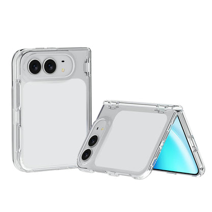 For iPhone Duo Shockproof Terminator PC Integrated TPU Phone Case - Transparent - EDA010208601A