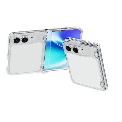 For iPhone Duo Shockproof Terminator PC Integrated TPU Phone Case - Transparent - EDA010208601A