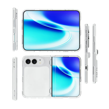For iPhone Duo Shockproof Terminator PC Integrated TPU Phone Case - Transparent - EDA010208601A