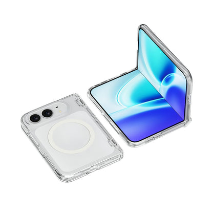 For iPhone Duo Terminator MagSafe Magnetic Phone Case - Transparent - EDA010209001A