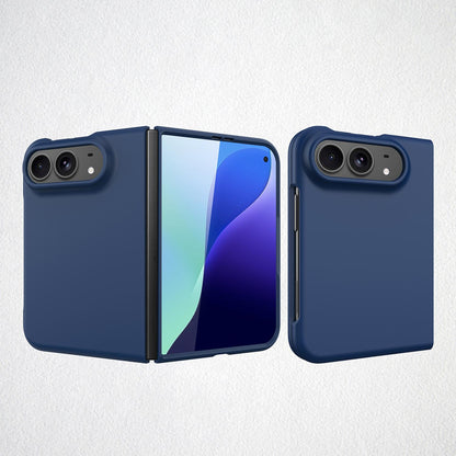 For iPhone Duo Integrated Skin-Friendly Spray-Coated Finish Phone Case - Blue - EDA010215201A