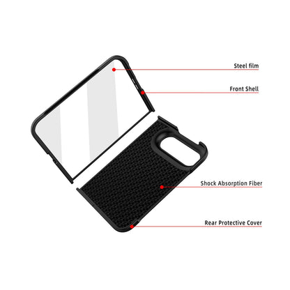 For iPhone Duo Integrated Skin-Friendly Spray-Coated Finish Phone Case - Blue - EDA010215201A