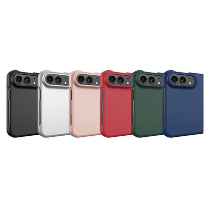 For iPhone Duo Integrated Skin-Friendly Spray-Coated Finish Phone Case - Red - EDA010215201F