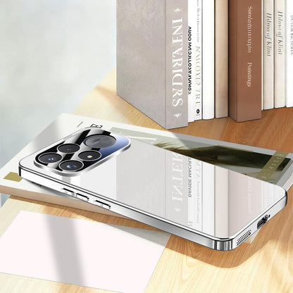 For Redmi K100 Pro Max/Poco F9 Ultra 5G Electroplating Ice Crystal Airbag Full Coverage Shockproof Phone Case - Silver - EDA010217302B