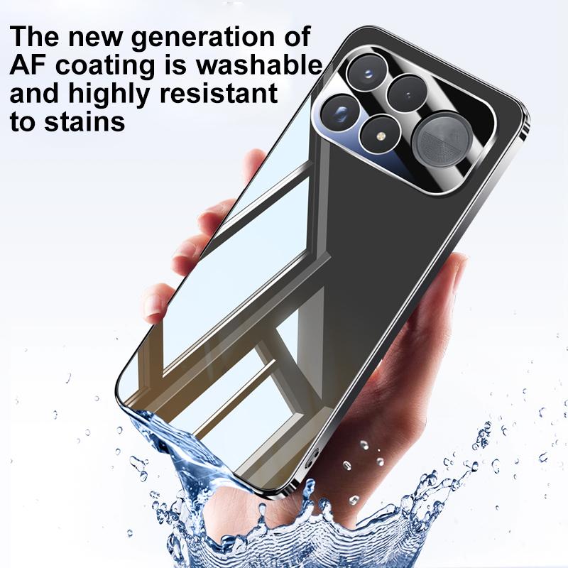 For Redmi K100 Pro Max/Poco F9 Ultra 5G Electroplating Ice Crystal Airbag Full Coverage Shockproof Phone Case - Black - EDA010217302A