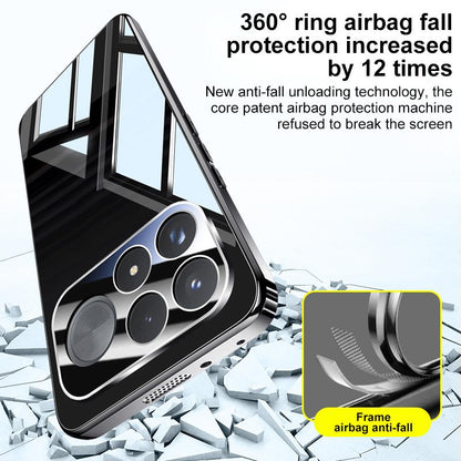 For Redmi K100 Pro Max/Poco F9 Ultra 5G Electroplating Ice Crystal Airbag Full Coverage Shockproof Phone Case - Black - EDA010217302A