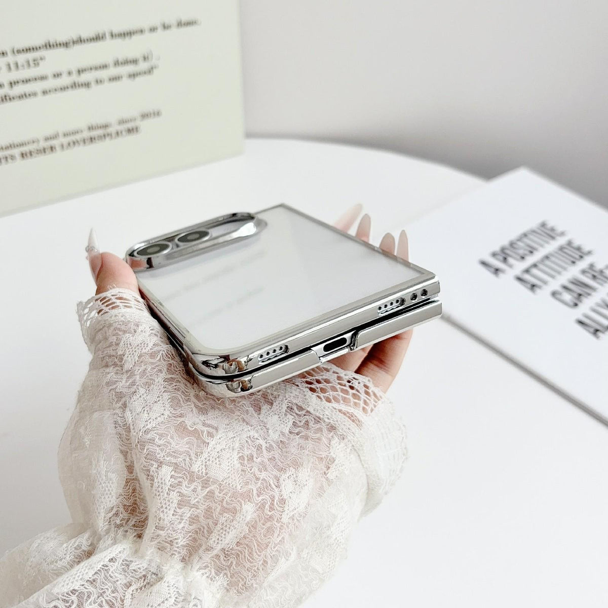 For iPhone Duo 6D Electroplating PC Shockproof Phone Case - Gold - EDA010231101B