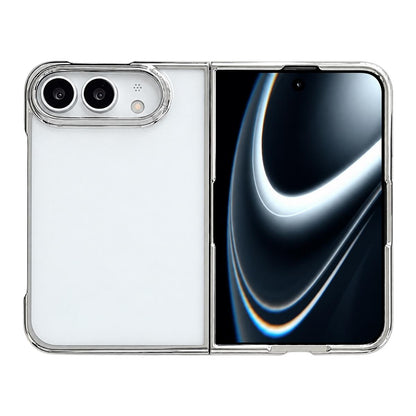 For iPhone Duo 6D Electroplating PC Shockproof Phone Case - Silver - EDA010231101C