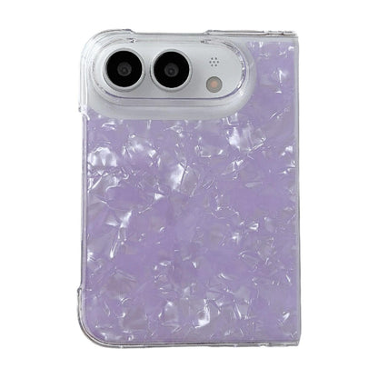 For iPhone Duo Shell Pattern Two-section PC Phone Case - Purple - EDA010233001E