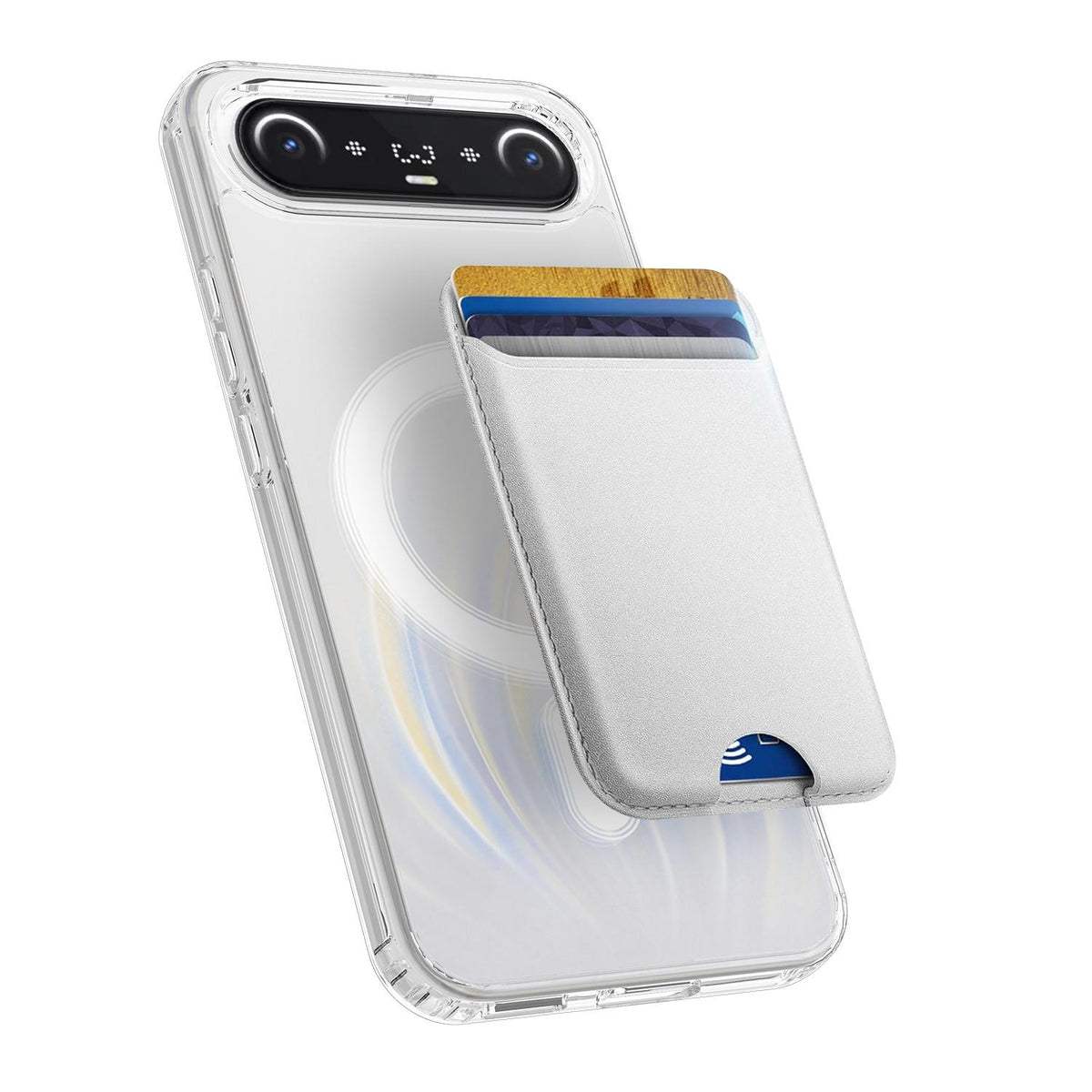 For Tecno Camon Slim 4G MagSafe Clear Acrylic PC Hybrid TPU Phone Case - Transparent - EDA010235401A
