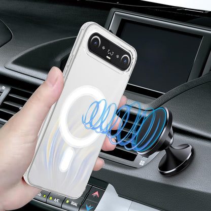 For Tecno Camon Slim 4G MagSafe Clear Acrylic PC Hybrid TPU Phone Case - Transparent - EDA010235401A