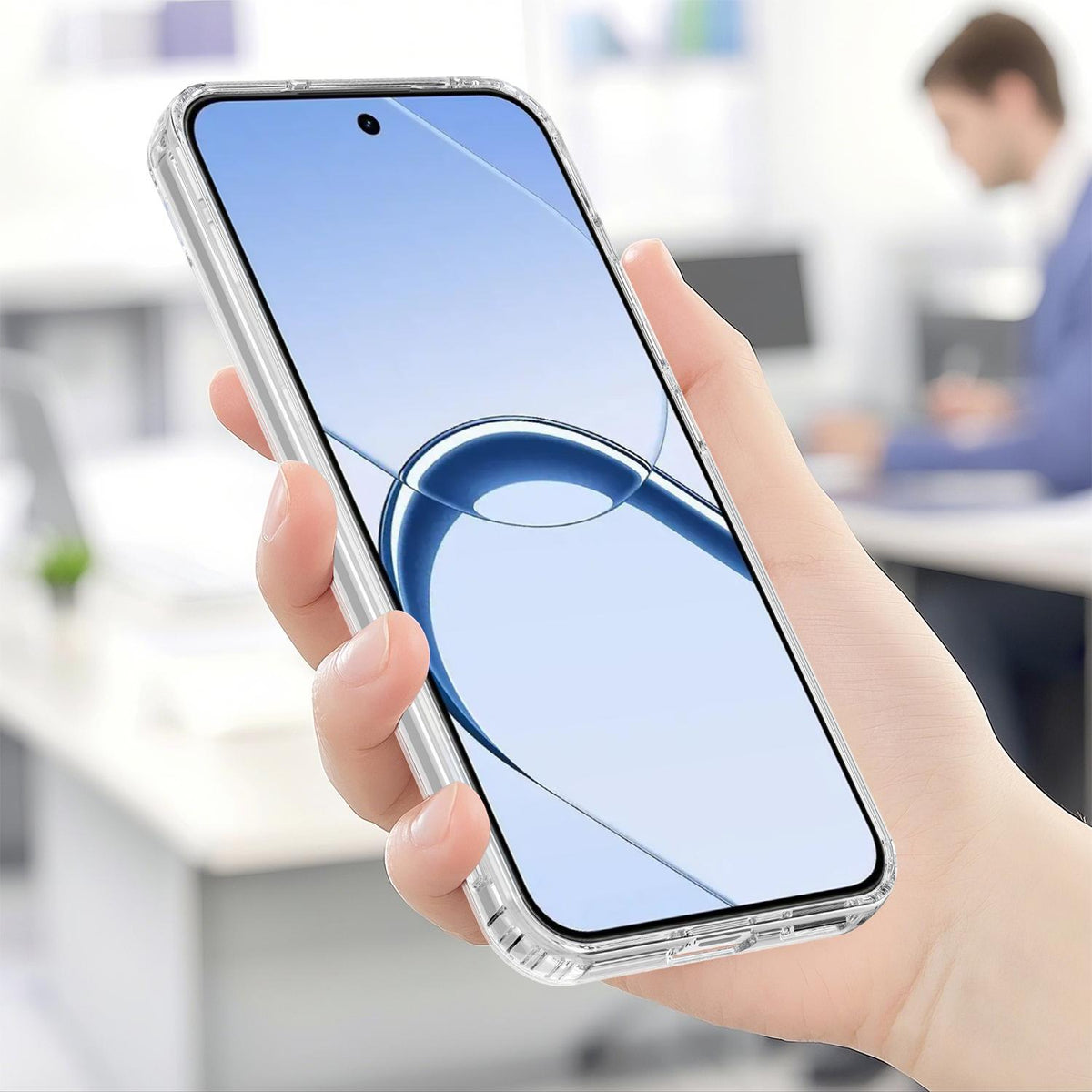 For Tecno Camon Slim 4G MagSafe Clear Acrylic PC Hybrid TPU Phone Case - Transparent - EDA010235401A