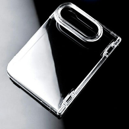 For iPhone Duo Transparent PC Dual Axis Shockproof Phone Case with Lens Cover - Default - EDA010236501