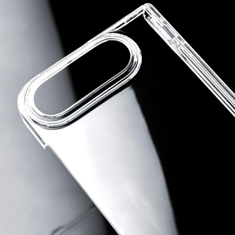 For iPhone Duo Transparent PC Dual Axis Shockproof Phone Case with Lens Cover - Default - EDA010236501
