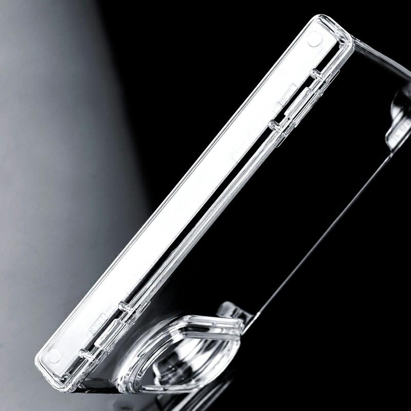 For iPhone Duo Transparent PC Dual Axis Shockproof Phone Case with Lens Cover - Default - EDA010236501