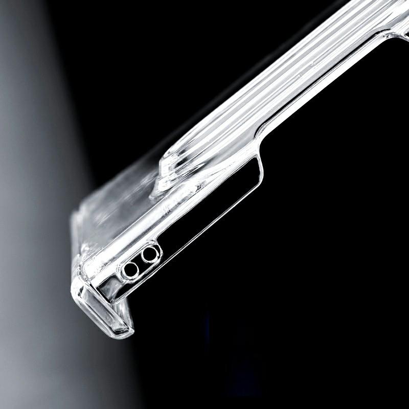 For iPhone Duo Transparent PC Dual Axis Shockproof Phone Case with Lens Cover - Default - EDA010236501