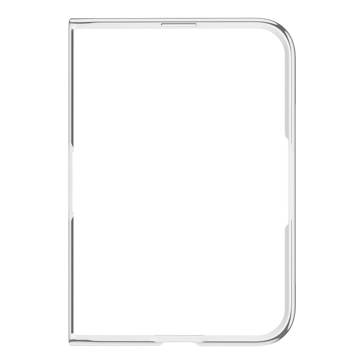 For iPhone Duo Icebreaking Series Integrated Privacy Film Electroplated Crystal Clear Center Axis Phone Case - Navy Blue - EDA010236801B