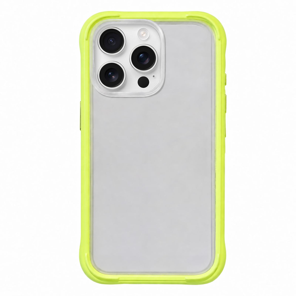 For iPhone 16 Pro Silicone Frame Bumper Frosted Back Panel Phone Case - Green - EDA010237208F