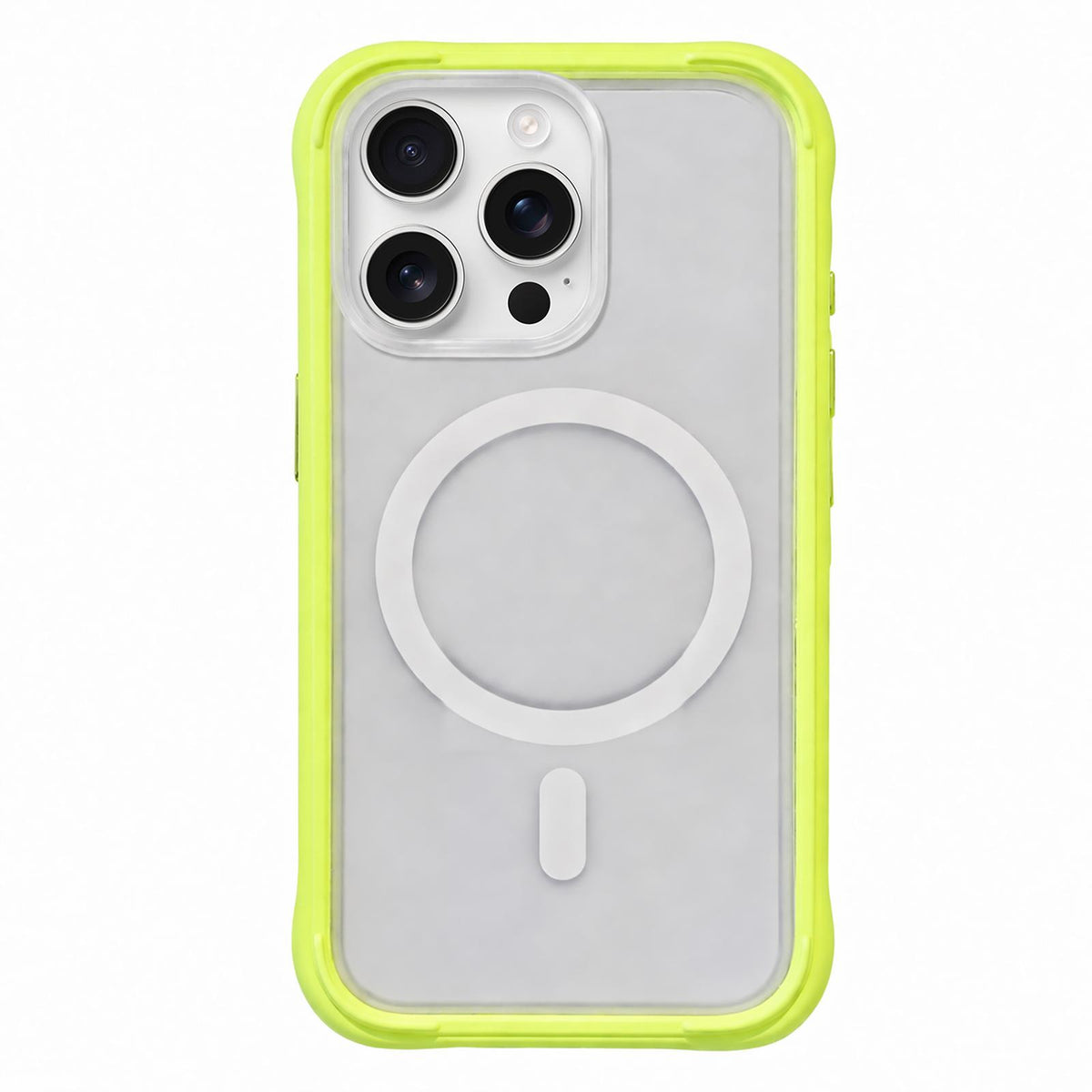 For iPhone 16 Pro Silicone Frame Bumper Magnetic Frosted Back Panel Phone Case - Green - EDA010243008F
