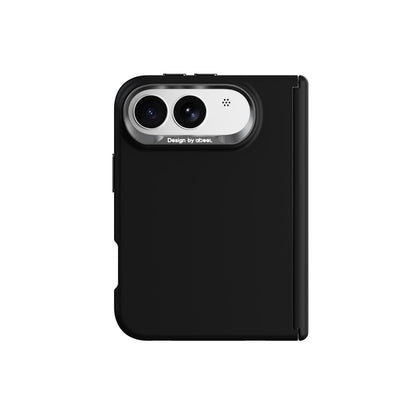 For iPhone Duo ABEEL Lightweight Zero Skin Feel Magnetic PC Phone Case - Black - EDA010250901A
