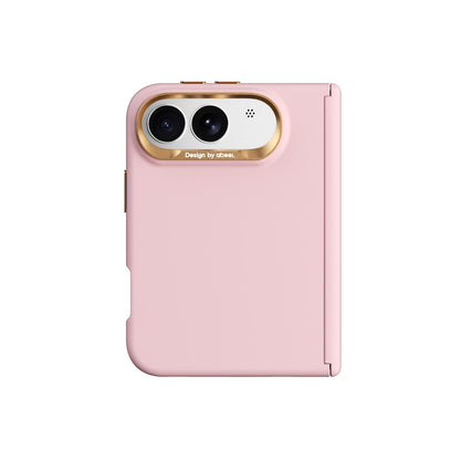 For iPhone Duo ABEEL Lightweight Zero Skin Feel Magnetic PC Phone Case - Pink - EDA010250901B